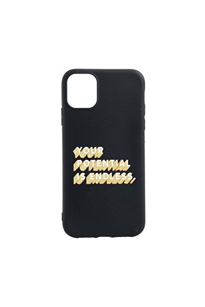 bestcase Husa cu mesaj Endless, pentru Apple iPhone 12, rezistenta la uzura, ...