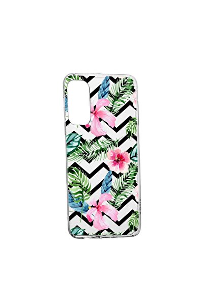 bestcase Θήκη σιλικόνης συμβατή με Samsung Galaxy S22, Τροπικό, ανθεκτική στη...