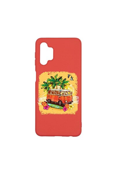bestcase Θήκη σιλικόνης, Συμβατή με Samsung Galaxy M32 5G, Καλοκαιρινό Αυτοκί...