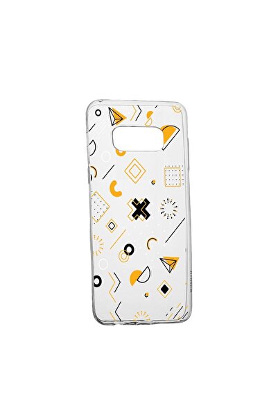 bestcase Husa Silicon Compatibila Cu Samsung Galaxy S8, Symbols, rezistenta l...