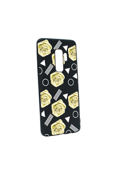 bestcase Θήκη σιλικόνης συμβατή με Samsung Galaxy S9, Κίτρινο Ροζ, ανθεκτική ...