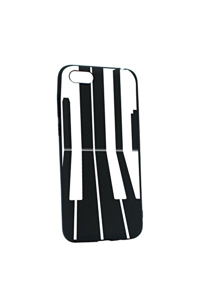 bestcase Θήκη σιλικόνης συμβατή με Apple iPhone 7 / 8, Πιάνο, ανθεκτική στη φ...