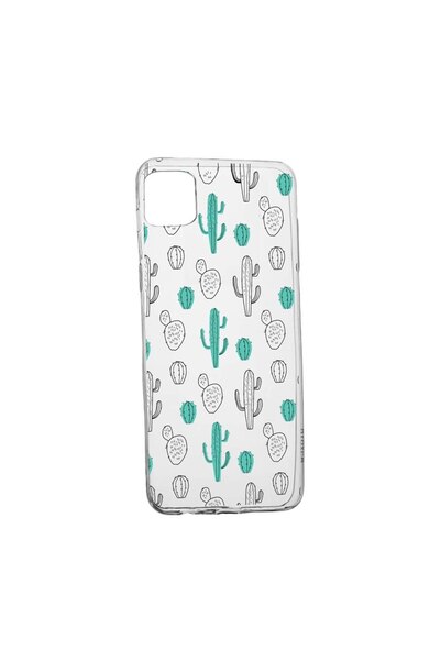 bestcase Θήκη σιλικόνης, Συμβατή με Samsung Galaxy M53, Κάκτος, Ανθεκτική στη...