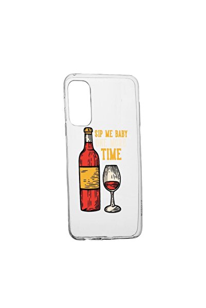 bestcase Θήκη σιλικόνης συμβατή με Samsung Galaxy S22 Plus, Sip Me Baby, ανθε...