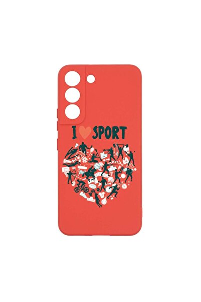bestcase Θήκη σιλικόνης, Συμβατή με Samsung Galaxy S22 Plus, Λατρεύω το Σπορ,...