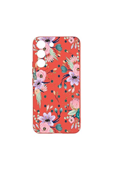 bestcase Θήκη σιλικόνης, Συμβατή με Samsung Galaxy S22 Plus, Συλλογή Λουλούδι...