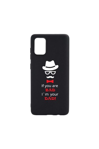bestcase Θήκη σιλικόνης συμβατή με Samsung Galaxy S10 Lite / A91, Bad Dad, αν...