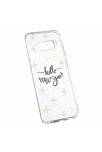 bestcase Θήκη για Samsung Galaxy S8, Σιλικόνης, Λεπτή, Hello New Year, 173