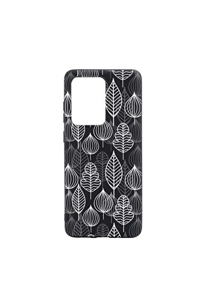 bestcase Θήκη σιλικόνης συμβατή με Samsung Galaxy S21 Ultra, Φθινοπωρινή, ανθ...