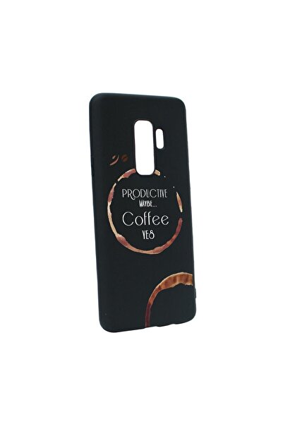 bestcase Силиконов калъф, съвместим със Samsung Galaxy S9, цвят кафе, устойчи...