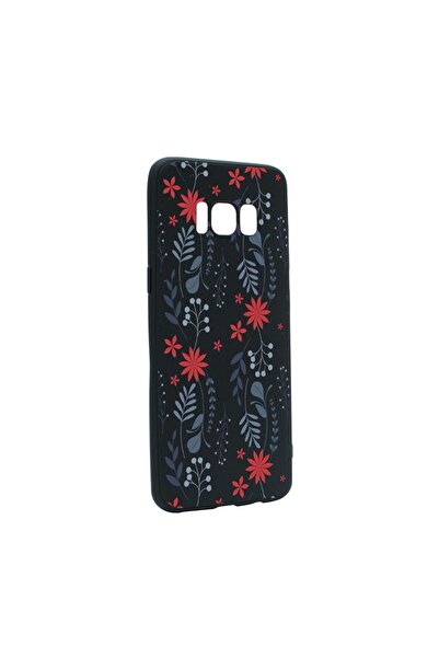 bestcase Θήκη σιλικόνης συμβατή με Samsung Galaxy S8, Σχέδιο λουλουδιών, ανθε...