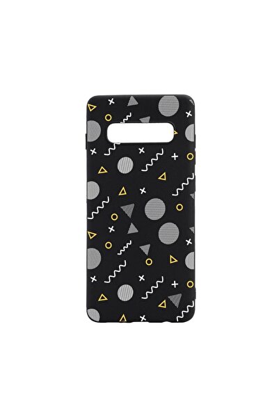 bestcase Θήκη σιλικόνης συμβατή με Samsung Galaxy S10 Plus, Αφηρημένο σχέδιο,...