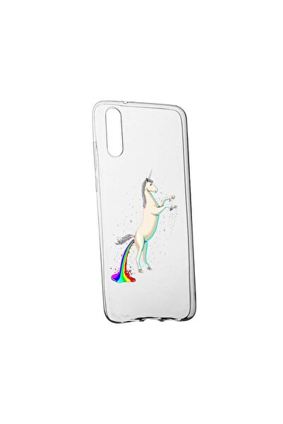 bestcase Θήκη σιλικόνης συμβατή με Samsung Galaxy A13, Μονόκερος Ουράνιο Τόξο...