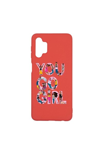 bestcase Θήκη σιλικόνης, Συμβατή με Samsung Galaxy M32 5G, Girl Power, ανθεκτ...