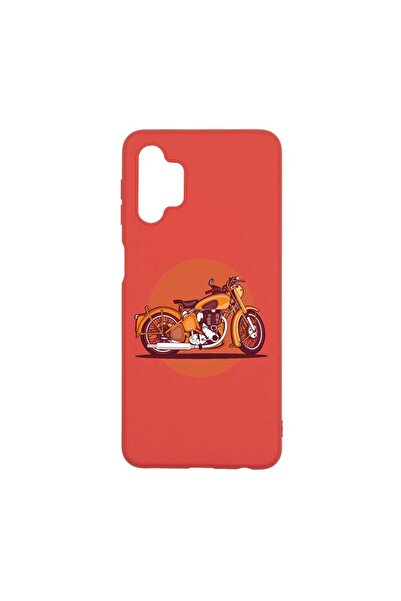 bestcase Θήκη σιλικόνης, Συμβατή με Samsung Galaxy A32 5G, Ρετρό ποδήλατο, αν...