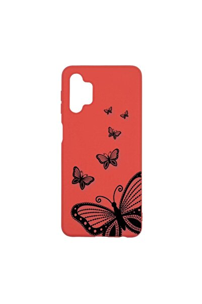 bestcase Θήκη σιλικόνης, Συμβατή με Samsung Galaxy M32 5G, Πεταλούδα, ανθεκτι...