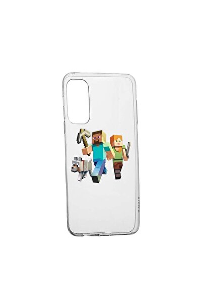 bestcase Husa Silicon Minecraft, Compatibila Cu Samsung Galaxy A02s, rezisten...