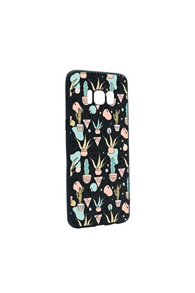 bestcase Θήκη σιλικόνης συμβατή με Samsung Galaxy S8, Κάκτος, ανθεκτική στη φ...