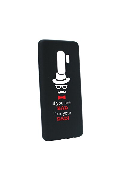 bestcase Θήκη σιλικόνης συμβατή με Samsung Galaxy S9, Bad Dad, ανθεκτική στη ...