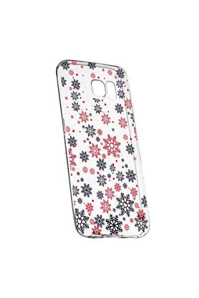 bestcase Θήκη για Samsung Galaxy S7, Σιλικόνης, Λεπτή, Νιφάδες χιονιού, 154