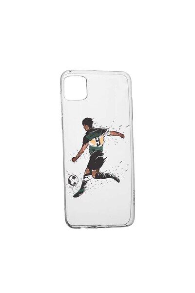 bestcase Θήκη σιλικόνης συμβατή με Samsung Galaxy M32, Σχέδιο Ποδόσφαιρο, ανθ...