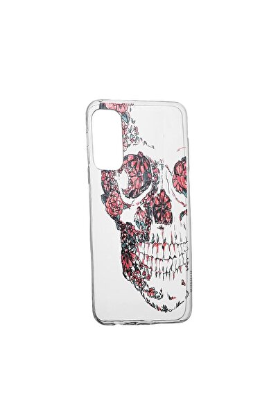 bestcase Θήκη σιλικόνης, Συμβατή με Samsung Galaxy A23, Σχέδιο κρανίο, Ανθεκτ...