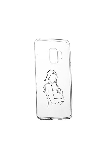 bestcase Θήκη σιλικόνης συμβατή με Samsung Galaxy S9 Plus, Μητρική Αγάπη, ανθ...