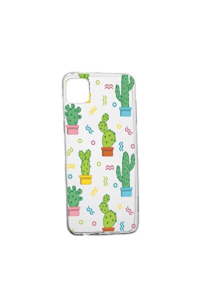 bestcase Θήκη σιλικόνης συμβατή με Samsung Galaxy M32, Κάκτος, ανθεκτική στη ...