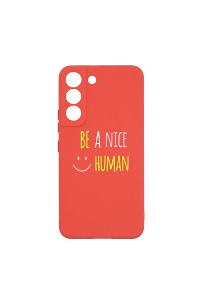 bestcase Θήκη σιλικόνης, Συμβατή με Samsung Galaxy S22 Plus, Be Nice, ανθεκτι...