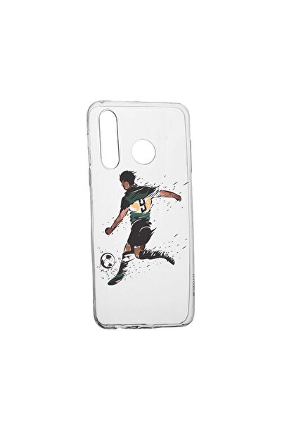 bestcase Θήκη σιλικόνης συμβατή με Samsung Galaxy A60, Σχέδιο Ποδόσφαιρο, ανθ...