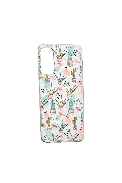 bestcase Θήκη σιλικόνης συμβατή με Samsung Galaxy A32 4G, Κάκτος, ανθεκτική σ...
