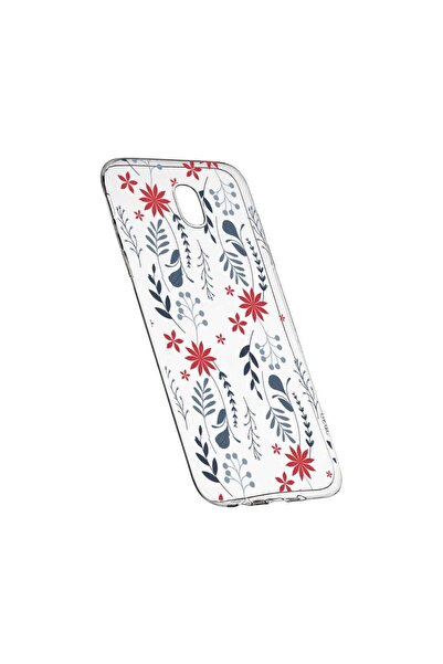 bestcase Θήκη για Samsung Galaxy J7 2017, Σιλικόνης, Λεπτή, Φλοράλ σχέδια, 155