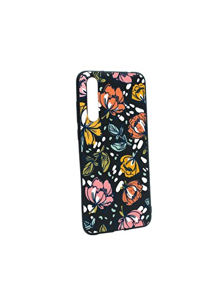 bestcase Θήκη σιλικόνης συμβατή με Samsung Galaxy A13, Λουλούδια - Παστέλ χρώ...