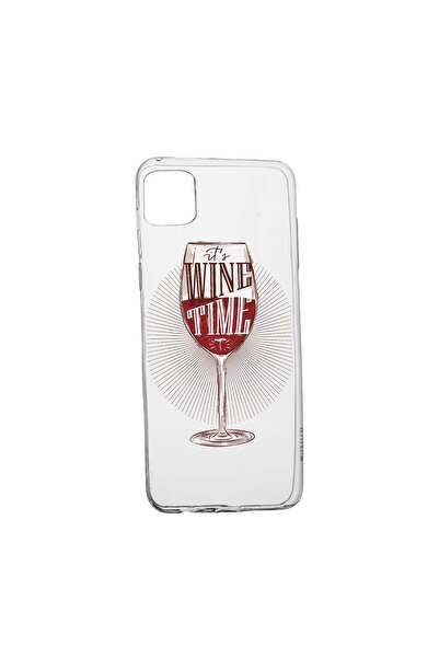 bestcase Θήκη σιλικόνης, Συμβατή με Samsung Galaxy M53, Wine Time, Ανθεκτική ...