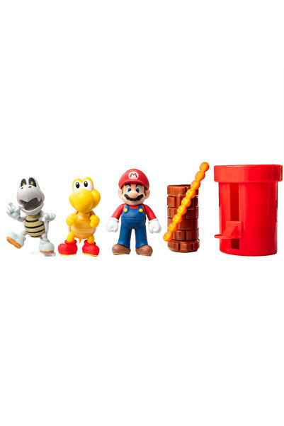 Jakks Pacific Nintendo Zindan Diorama Seti, 6,5 cm