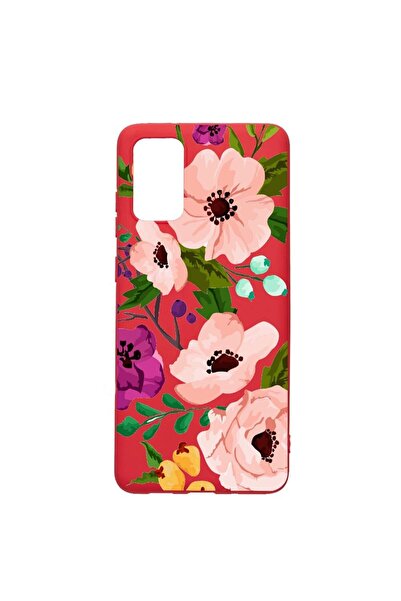 bestcase Θήκη σιλικόνης, Συμβατή με Samsung Galaxy M02s, Παστέλ λουλούδια, αν...