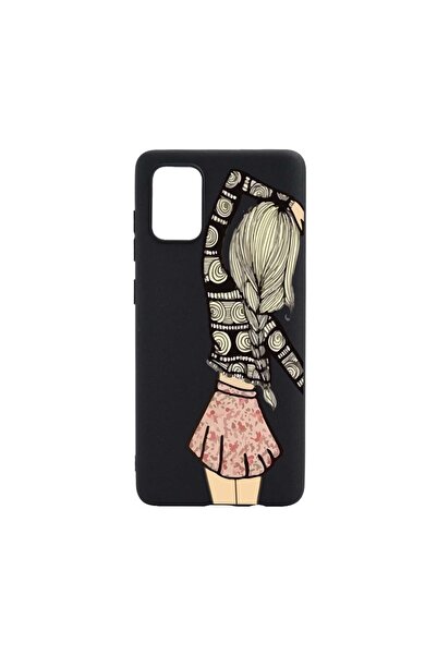 bestcase Θήκη σιλικόνης συμβατή με Samsung Galaxy A32 5G, Κορίτσι, ανθεκτική ...