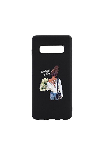 bestcase Θήκη σιλικόνης συμβατή με Samsung Galaxy S10 Plus, Η Όμορφη Ημέρα τη...