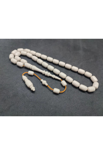 İskeçe Tesbih Μάρμαρο Κοριάν με δαχτυλίδι και υπογραφή του δασκάλου Γιούσουφ ...