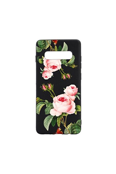 bestcase Θήκη σιλικόνης συμβατή με Samsung Galaxy S10, Ροζ, ανθεκτική στη φθο...