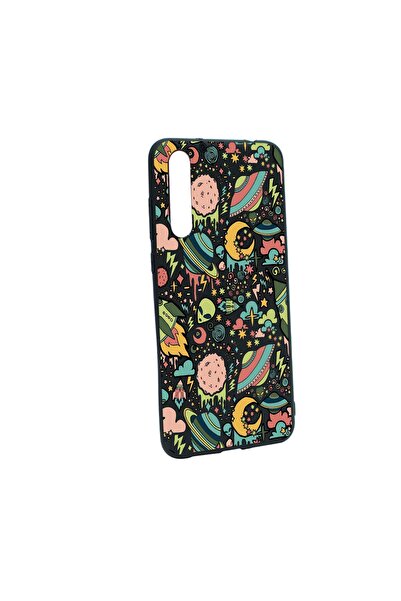 bestcase Husa Silicon Universe, Planets UFO, compatibila cu Samsung Galaxy A1...