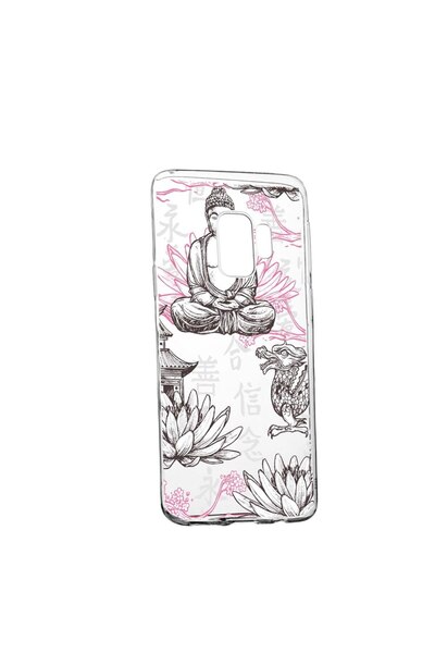 bestcase Θήκη σιλικόνης συμβατή με Samsung Galaxy S9, Βούδας, ανθεκτική στη φ...