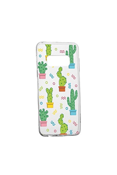 bestcase Θήκη σιλικόνης συμβατή με Samsung Galaxy S10, Κάκτος, ανθεκτική στη ...