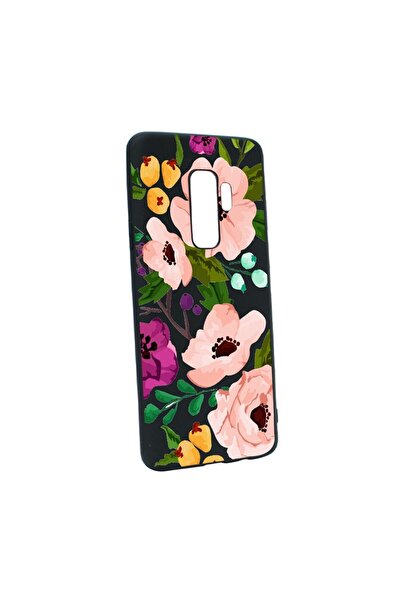 bestcase Θήκη σιλικόνης συμβατή με Samsung Galaxy S9, Παστέλ Λουλούδια, ανθεκ...