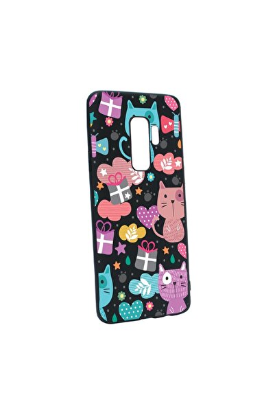 bestcase Θήκη σιλικόνης συμβατή με Samsung Galaxy S9, Χαριτωμένο Γατάκι, ανθε...