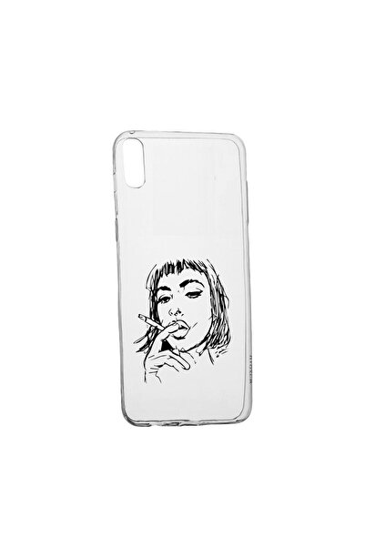bestcase Husa Silicon Compatibila Cu Apple iPhone XS Max, Woman, rezistenta l...
