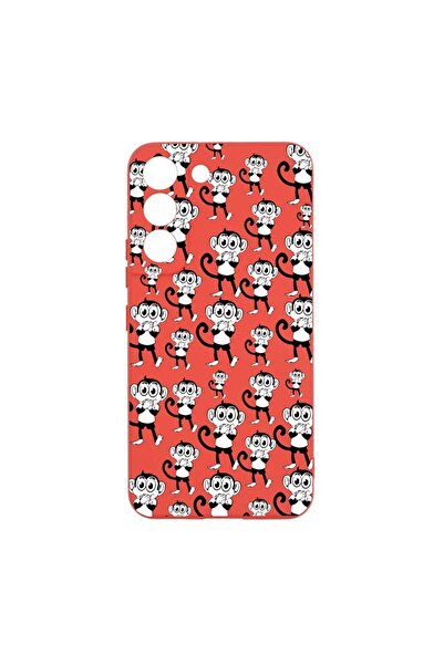 bestcase Husa Silicon, Compatibila Cu Samsung Galaxy S22 Plus, Monkeys, rezis...