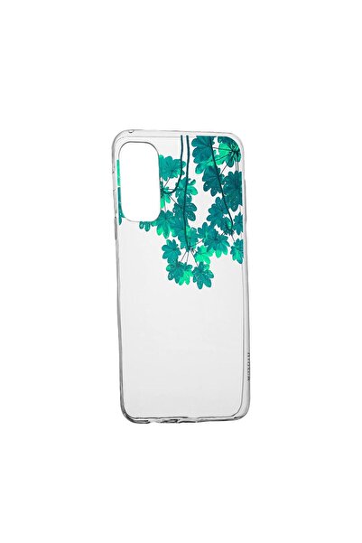 bestcase Θήκη σιλικόνης συμβατή με Samsung Galaxy A53 5G, Πράσινο Δάσος, ανθε...