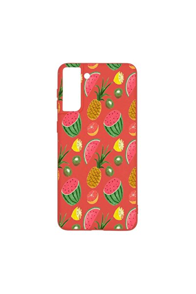 bestcase Θήκη σιλικόνης, Συμβατή με Samsung Galaxy S21 Plus, Ανανάς, ανθεκτικ...
