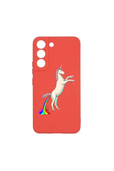 bestcase Θήκη σιλικόνης, Συμβατή με Samsung Galaxy S22 Plus, Μονόκερος Ουράνι...